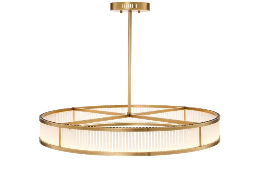 Chandelier 'Thibaud' - L - Brass