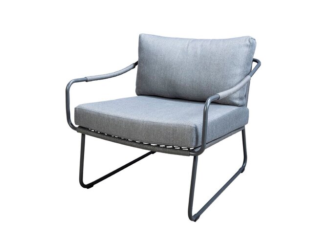 Loungestoel 'Moledo' - Dark Grey