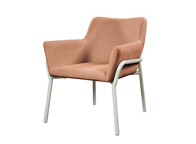 Fauteuil de jardin 'Take' - Salix/Terracotta