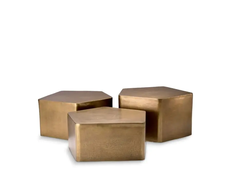 Table basse 'Veenazza' - Set of 3