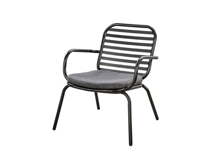 Fauteuil de jardin 'Tomo' - Alu Black