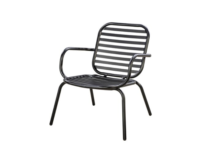 Lounge chair 'Tomo' - Alu Black