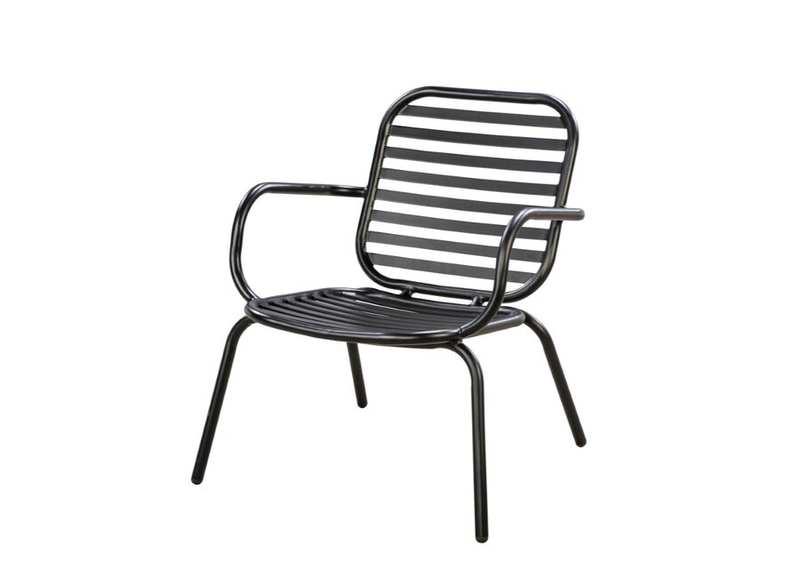 Fauteuil de jardin 'Tomo' - Alu Black