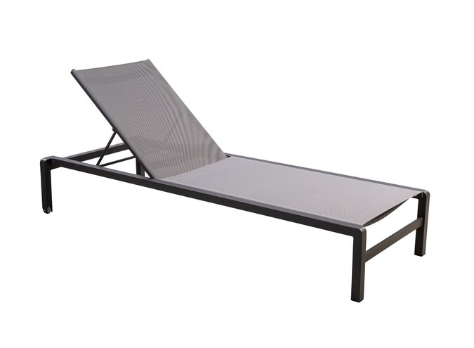 Chaise longue  'Hokan' - Dark Grey