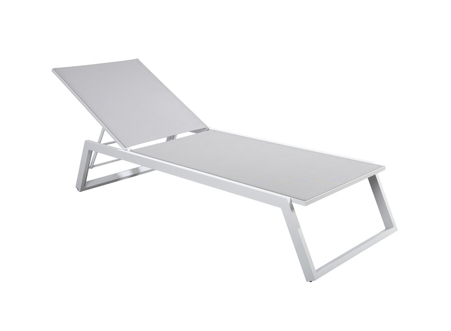 Chaise longue 'Mizu' - White