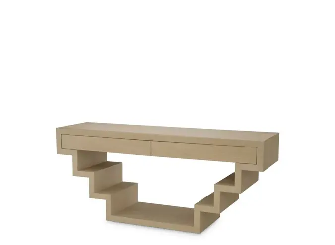 Table Console Rialto - Washed Oak