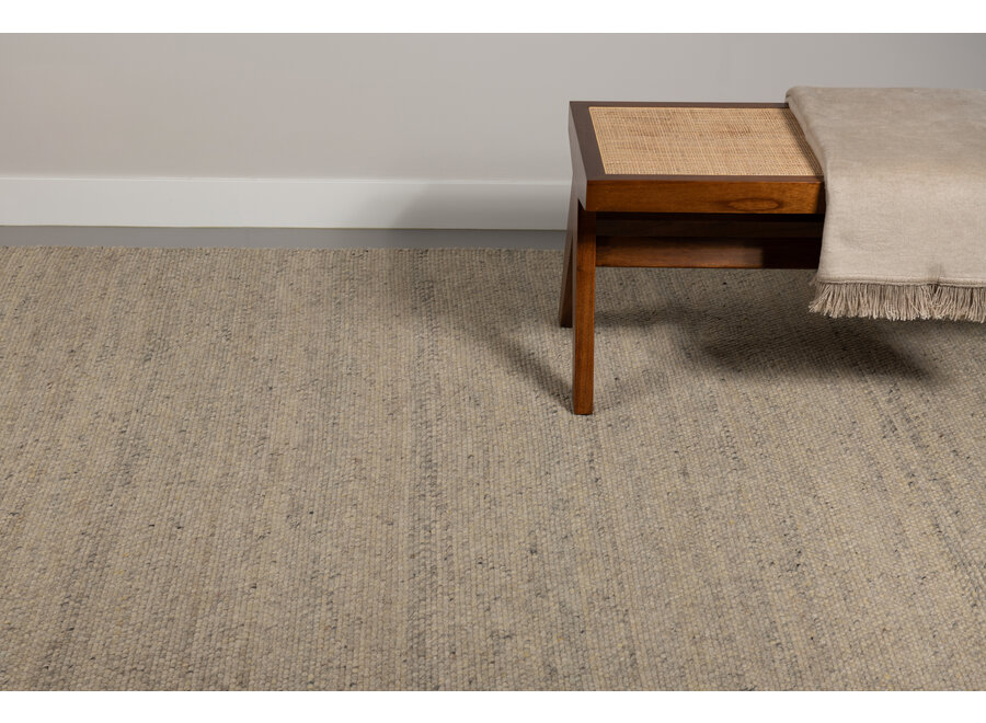 Sample 38x38 cm Carpet: 'Vesper' - Ashy Beige