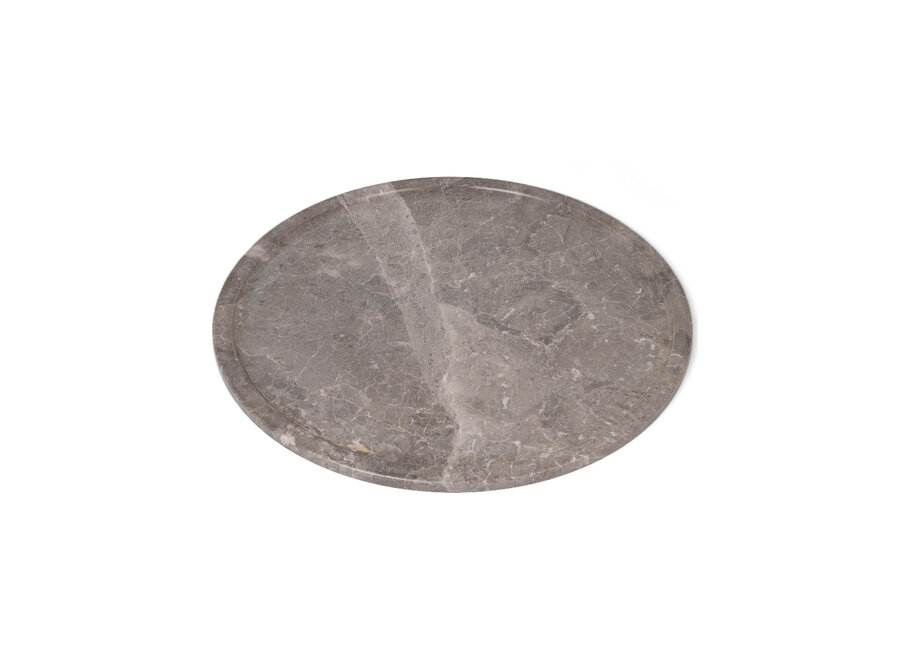 Tray 'Grigio' - round