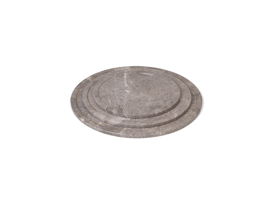 Tray 'Grigio' - round