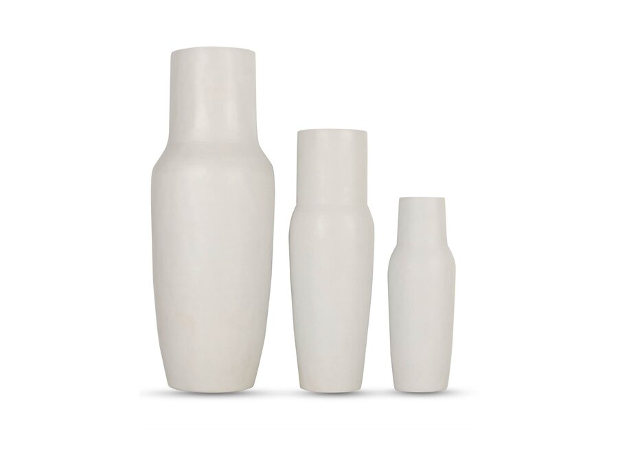 Vase 'Goomeri' White - S