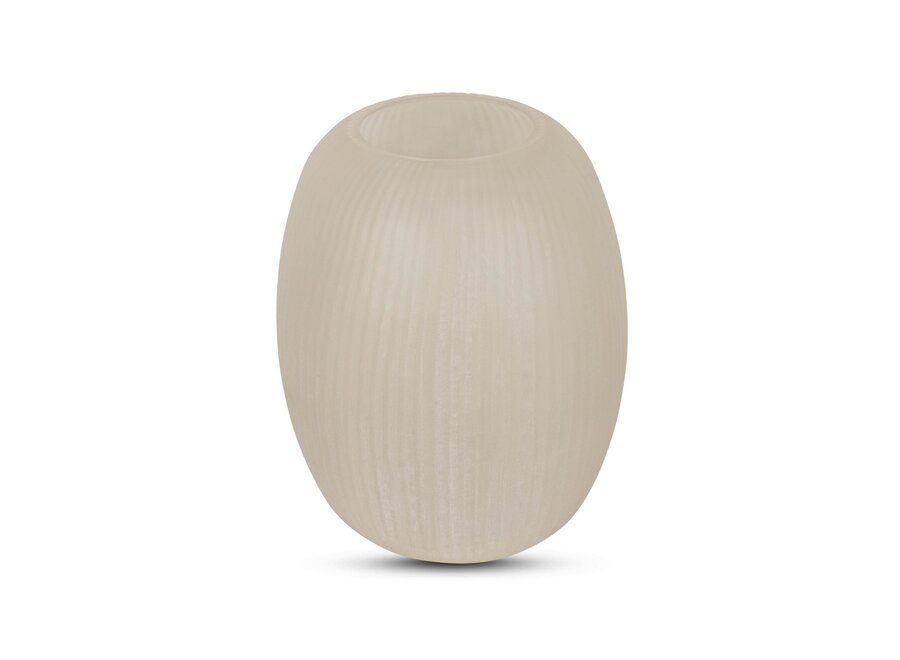 Vase 'Kinbombi' Light Smoke - M