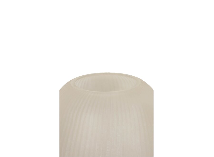 Vase 'Kinbombi' Light Smoke - M