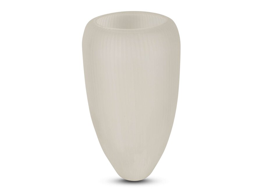 Vase 'Kinbombi' Light Smoke - L