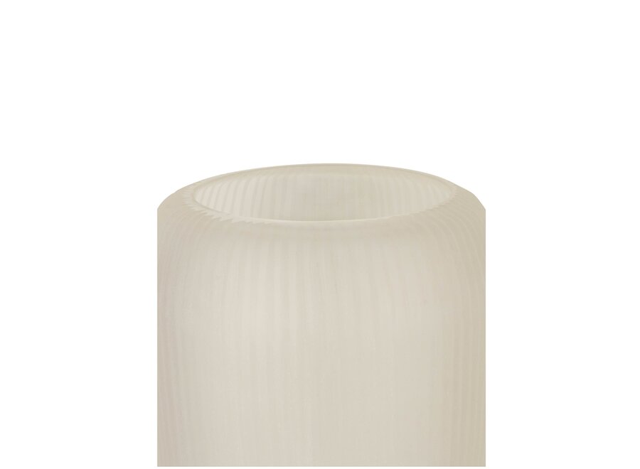 Vase 'Kinbombi' Light Smoke - L