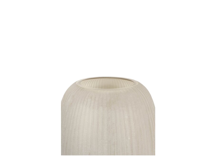 Vase 'Kinbombi' Frosted Smoke - M