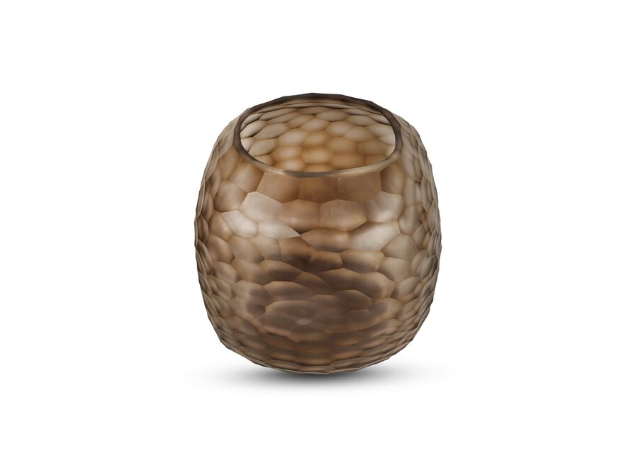 Vase 'Goombi' Brown - M