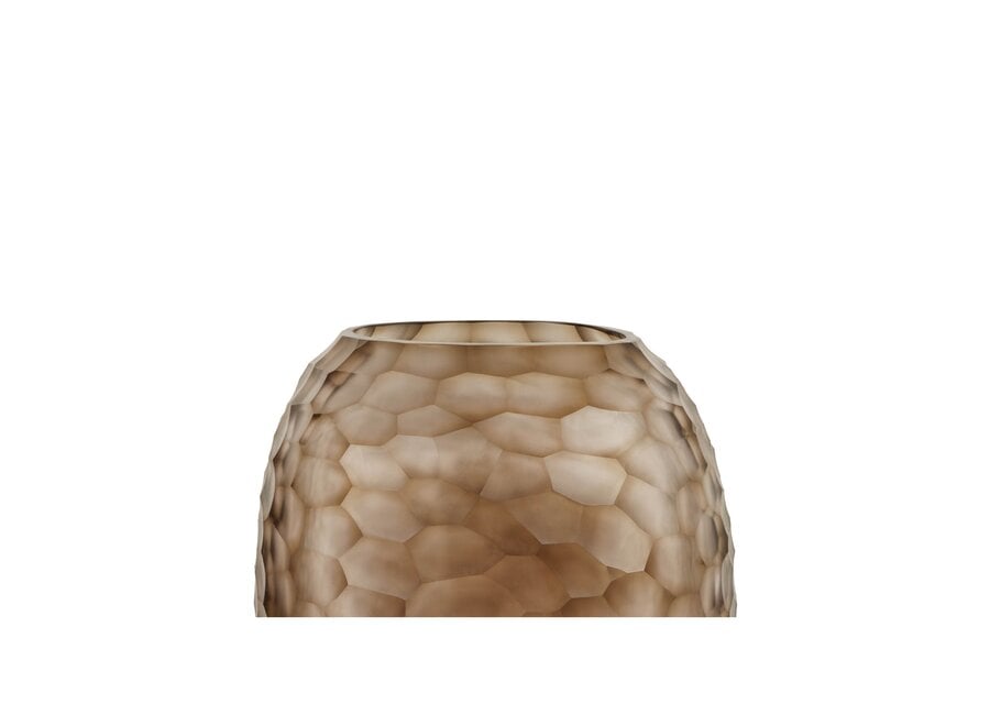 Vase 'Goombi' Brown - M