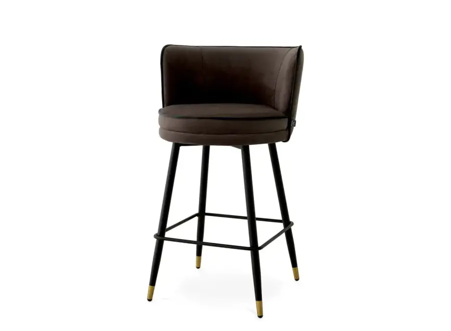 Counter chair 'Grenada' - Savona grey