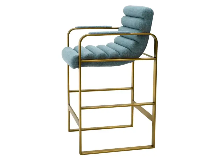 Chaise de comptoir 'Olsen' - Scaelea Blue