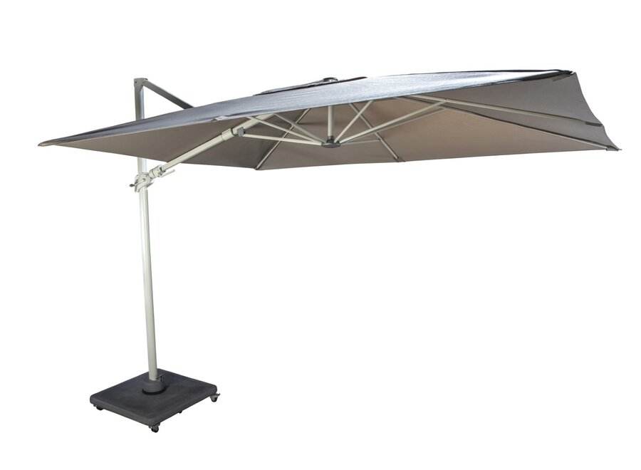 Sonnenschirm 'Cavalo' 300x220 - Salix/Taupe