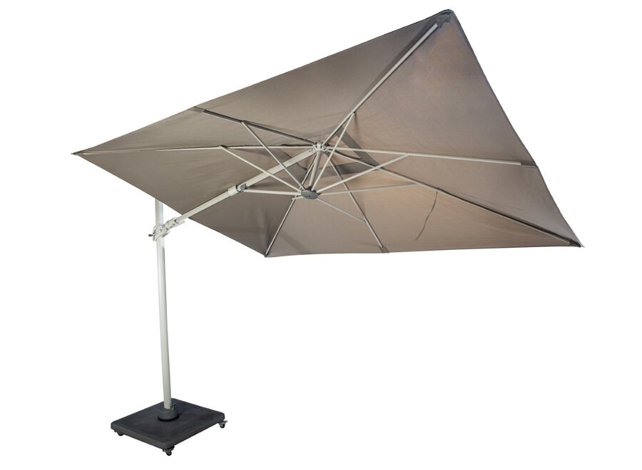 Sonnenschirm 'Cavalo' 300x220 - Salix/Taupe