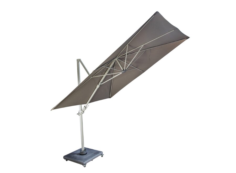 Sonnenschirm 'Cavalo' 300x300 - Salix/Taupe