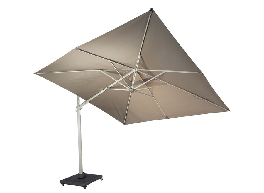 Sonnenschirm 'Cavalo' 300x300 - Salix/Taupe