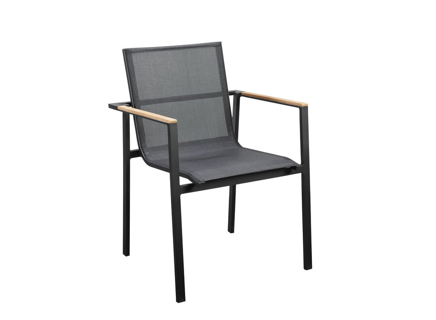 Garden chair 'Mizu' - Black