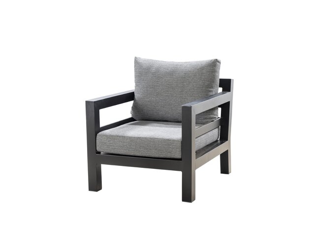 Loungestoel 'Midori' - Dark Grey