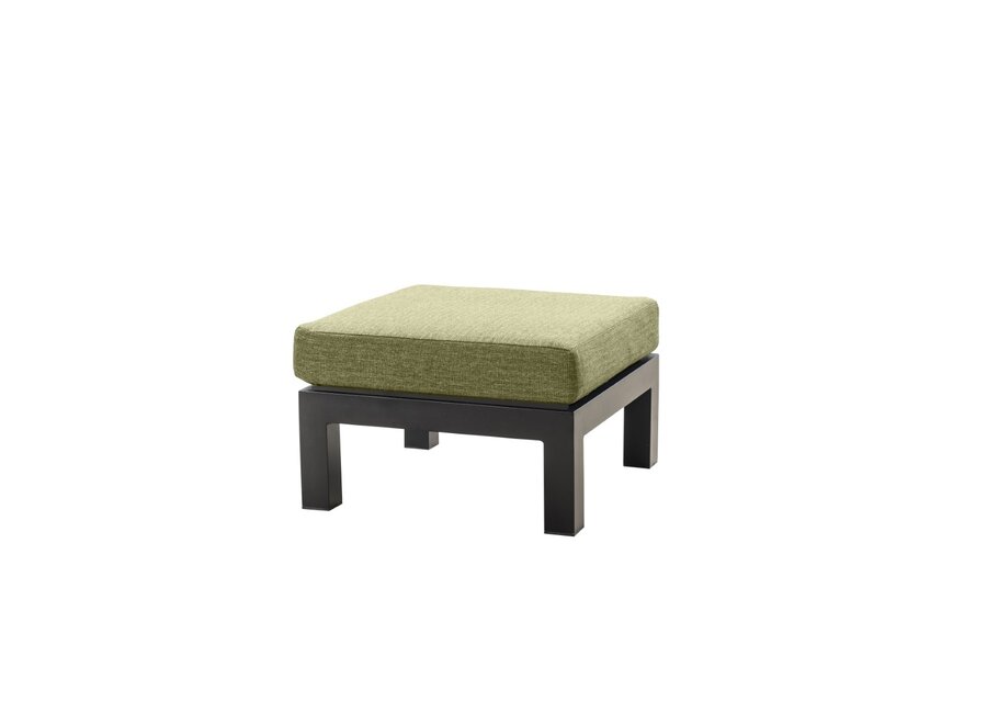 Hocker 'Midori' - Black/Green