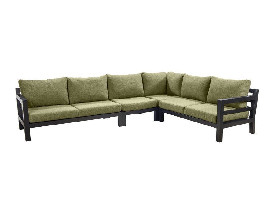 Loungeset 'Midori' - Black/Green