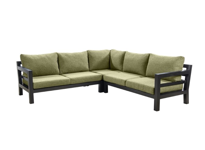 Lounge-Set 'Midori' - Black/Green