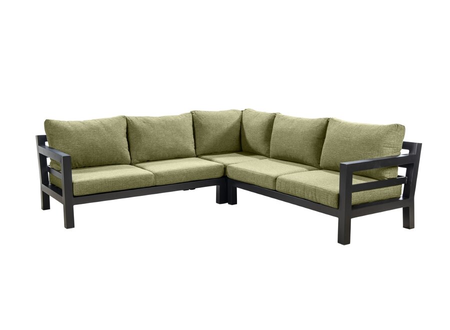 Loungeset 'Midori' - Black/Green