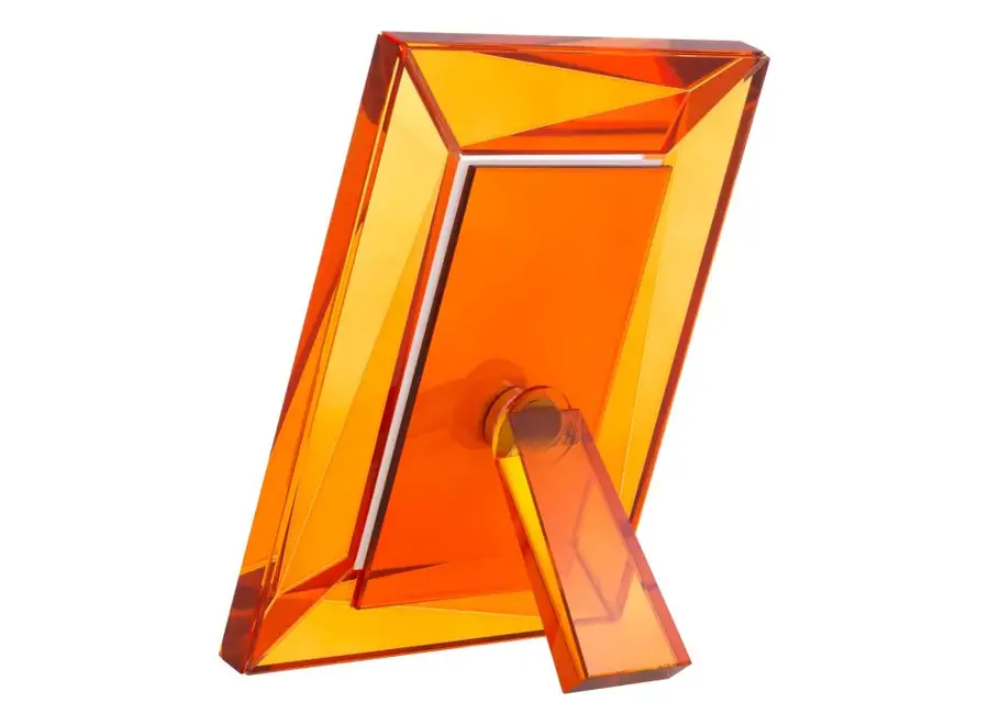 Photo frame 'Obliquity' Orange - L - Set van 2