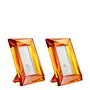 Fotolijst 'Obliquity' Orange - S - Set van 2