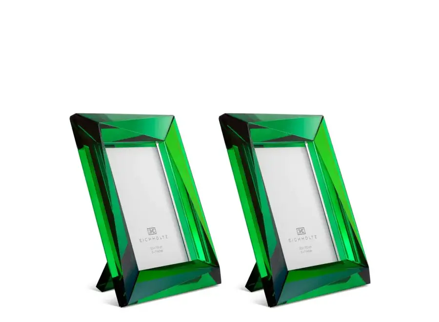 Cadre photo 'Obliquity' Green - L - Set van 2