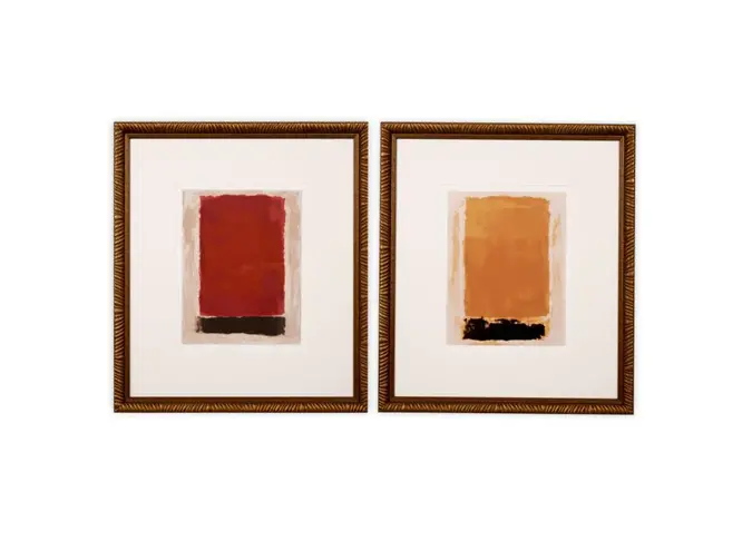 Print Abstract Art by Clément Garnier - Set of 2