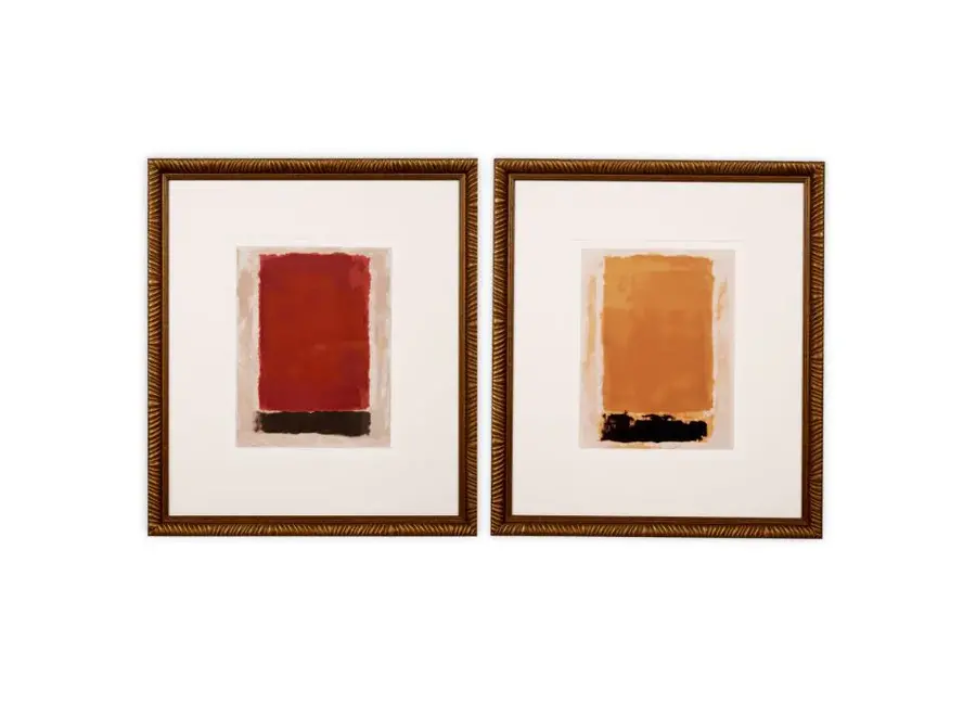 Print Abstract Art by Clément Garnier - Set of 2