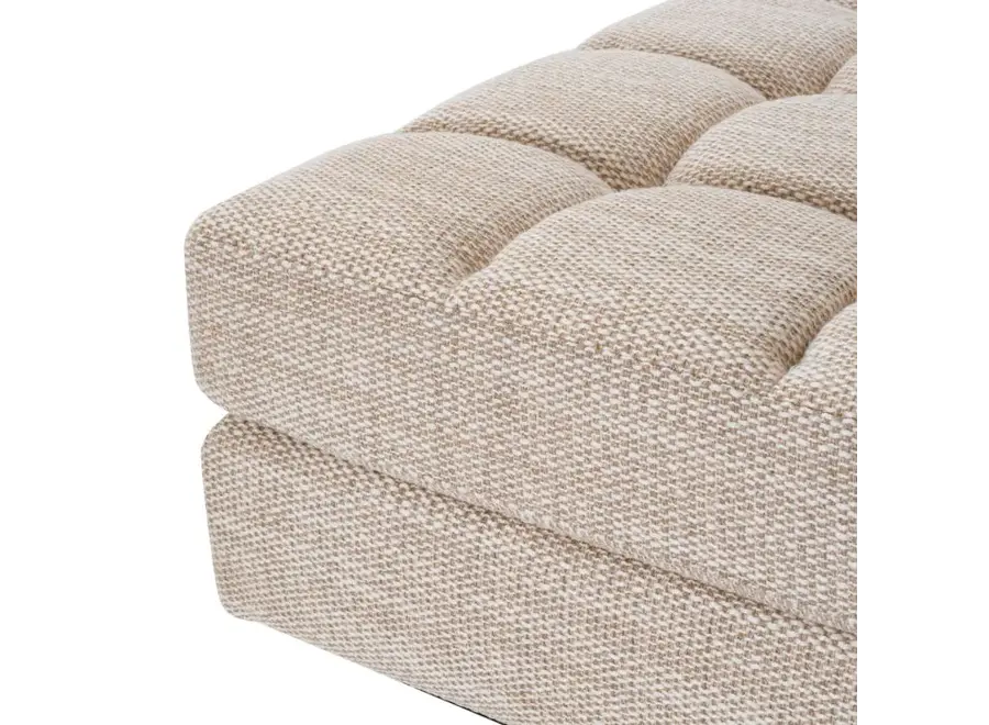 Canapé 'Dean' - Ottoman - Skyward sand