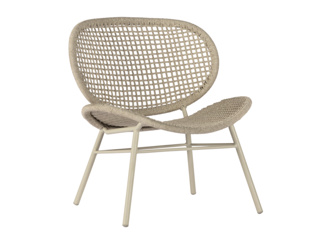 Chaise lounge 'Sori' - Chalk