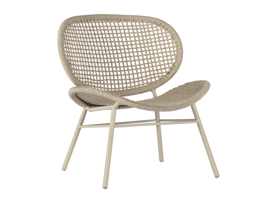 Chaise lounge 'Sori' - Chalk