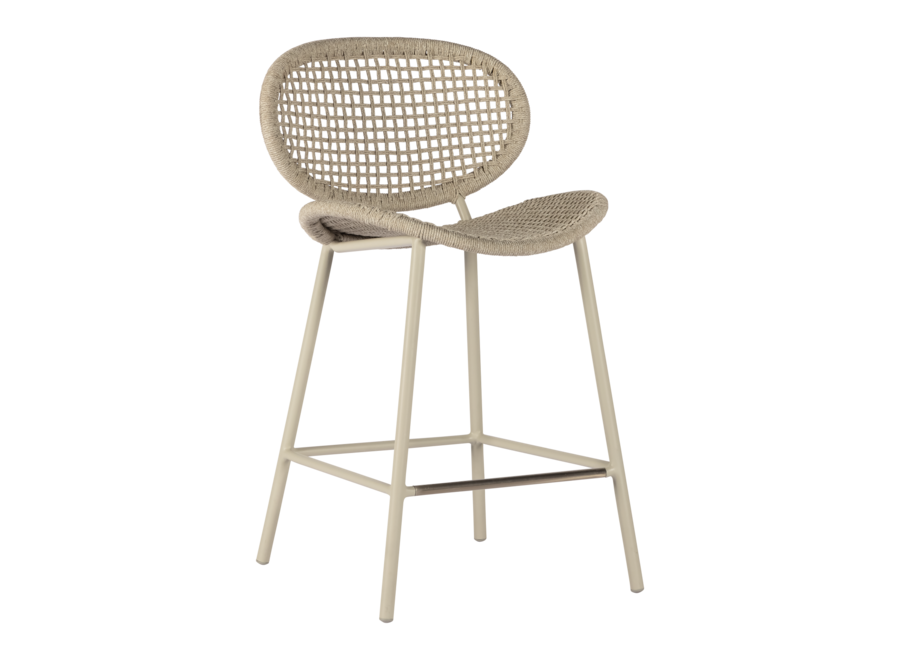High dining stoel 'Sori' - Chalk