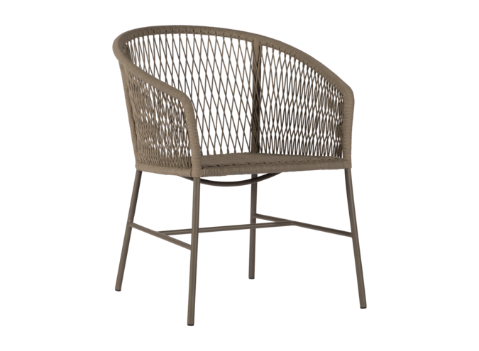 Garden chair 'Lerici' - Slate