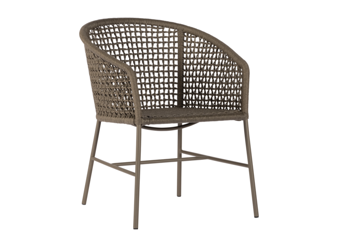 Garden chair 'Pitelli' - Slate/Taupe