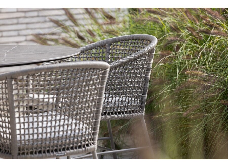 Garden chair 'Pitelli' - Slate/Taupe