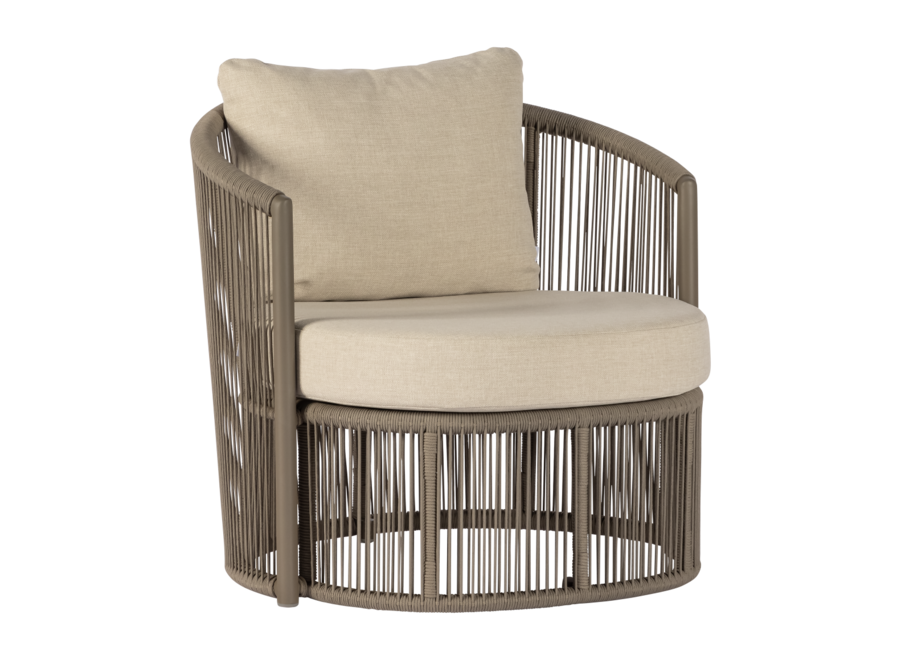 Chaise lounge 'Savona' - Slate