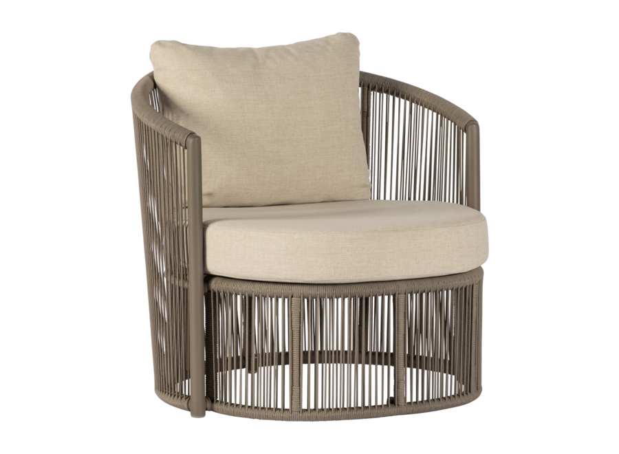 Lounge chair 'Savona' - Slate
