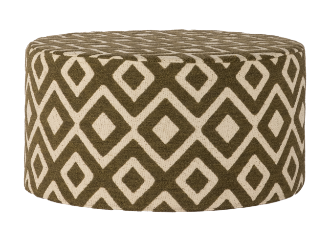 Outdoor pouf 'Ian' - Green