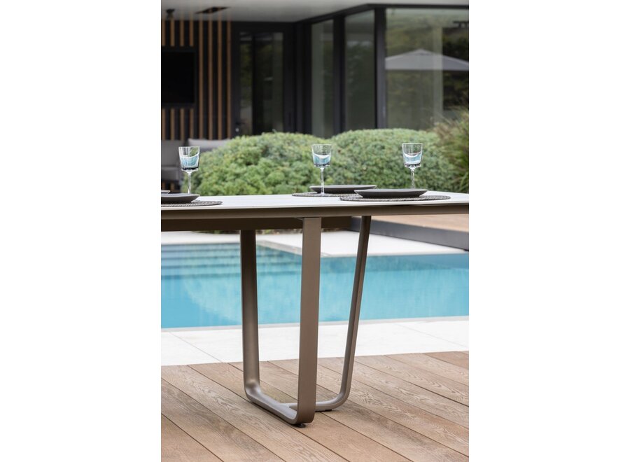 Garden table 'Fedde' - Bronze