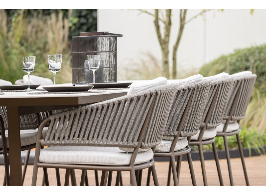 Table de jardin 'Fedde' - Bronze